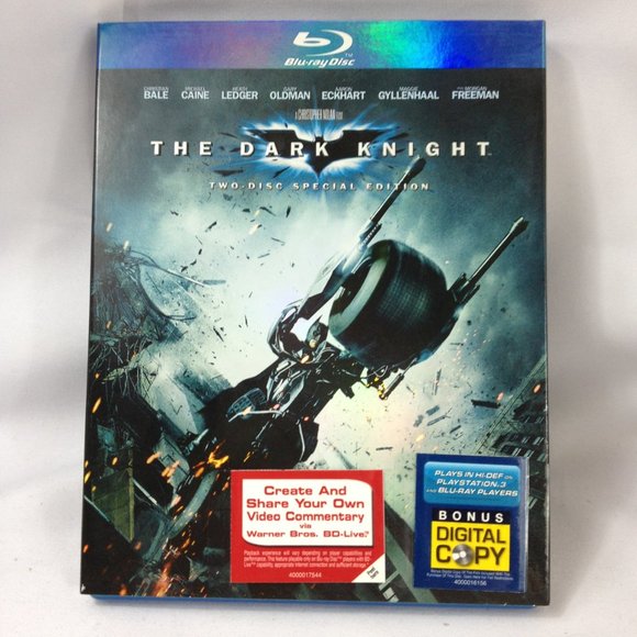 The Dark Knight-2008-Two Disc Special Edition-Bluray-Used-Like New - Picture 3 of 5